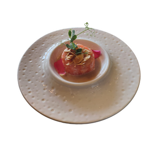 2036-Tartare salmone mandorle