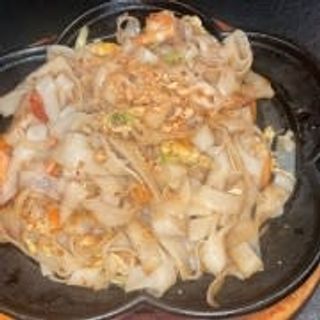 35. Tie Pan De Tallarines De Arroz Al Estilo Thai