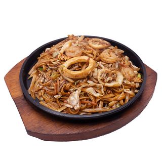 36. Спагети с морски деликатеси на тиган (700гр)