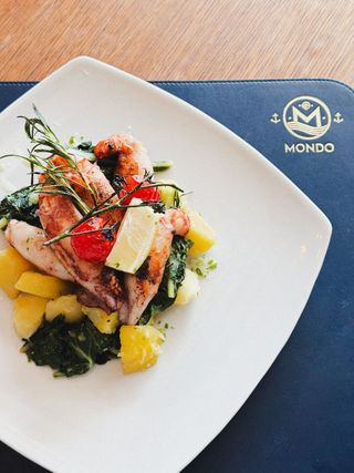 Lignje na žaru 350 g