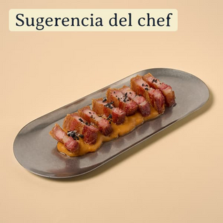 Torreznos DO Soria con patata revolcona.