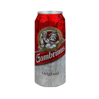 Пиво Gambrinus original світле 0,5л ж/б