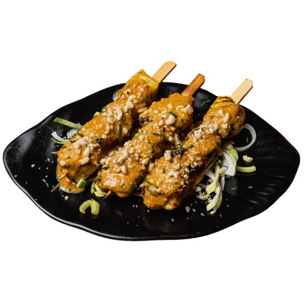 Brochetas Satay (Tailandia)