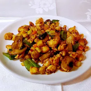 Pollo Con Guindillas