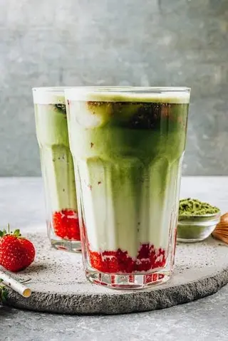 Matcha alla fragola