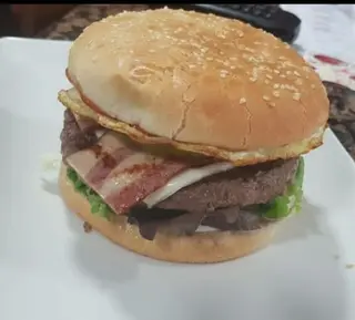 Hamburguesa Doble De Ternera