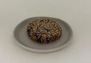 Tahini chocolate chip cookie
