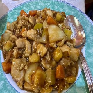 Pollo Con Almendras