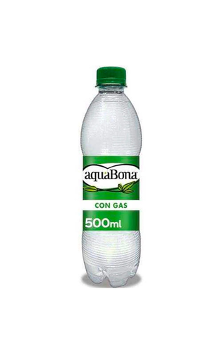 AGUA CON GAS