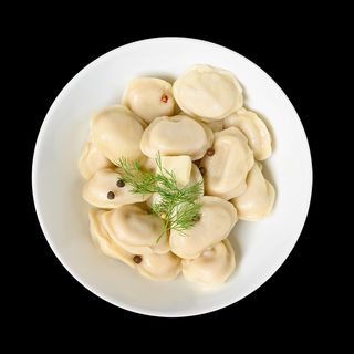 Пельмені з маслом 