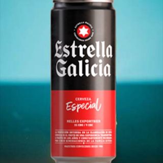Cerveza Estrella Galicia (330 ml.)