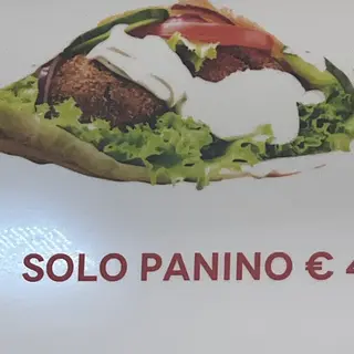 Panino falafel