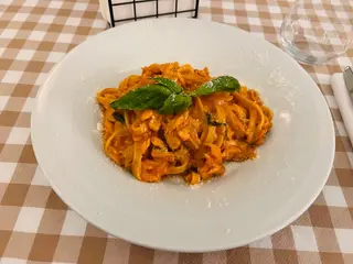 Fettuccine con Salmone