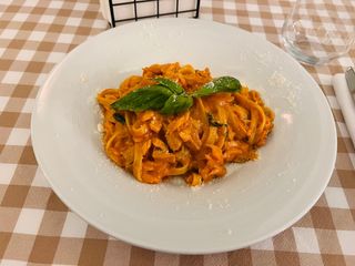 Fettuccine con Salmone