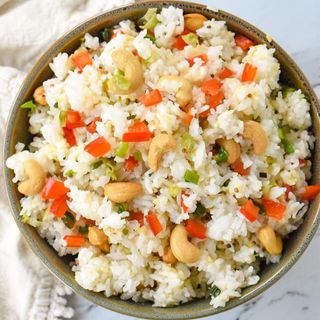 Natraj rice / Arroz natraj (With cashew nuts and raisins