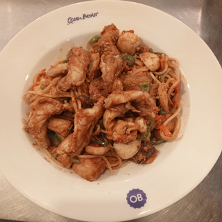 Seafood Pasta (tomato based)