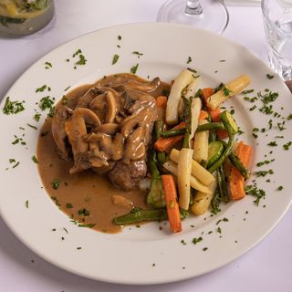 Filet aux champignons