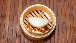 Pulled pork bao