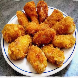 9 alitas (pollo)