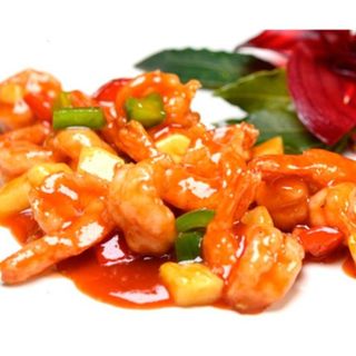 Gamberi in salsa agrodolce