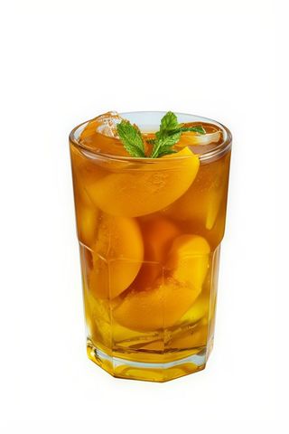 Thè freddo alla pesca