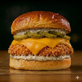 Chicken Trufadita Burger