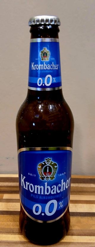 Cerveza Krombacher 0.0 Rubia (330 Ml.)