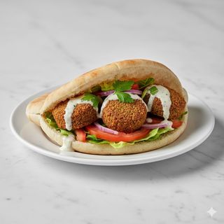 Menú Pita Falafel