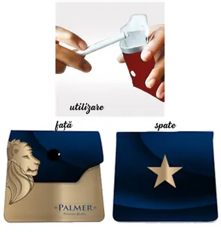 Scrumiera de buzunar Palmer Blue