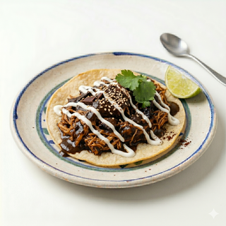 Tacos Mole De Pollo