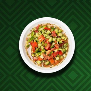 კიტრი-პომიდვრის სალათა