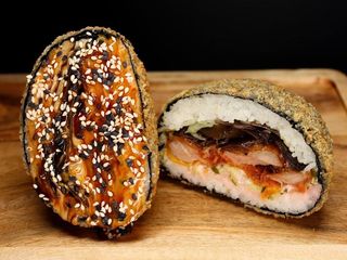 SUSHIBURGER PIECZONY TUŃCZYK KIMCHI MUN (340g)