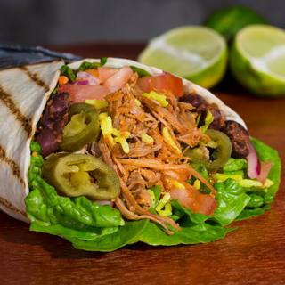 Burrito szarpana wieprzowina