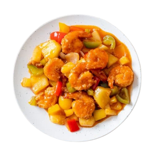 100. Gambas Agridulces