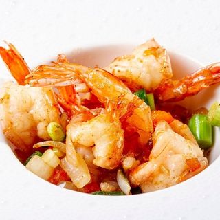 Gambero con sale e pepe