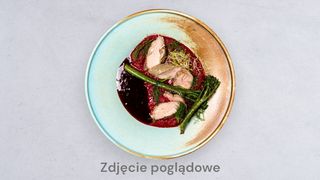 Warkocz z polędwicy wieprzowej w sosie borowikowym