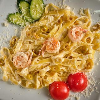 Тагліателі з тигровою креветкою 0,270