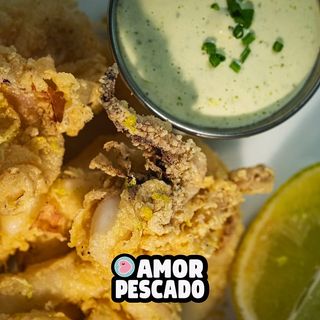 Calamares en tempura (ración)