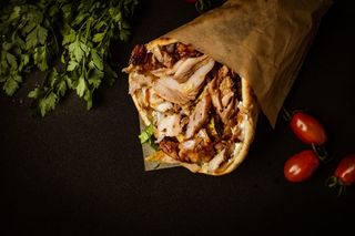 Голям свински гирос