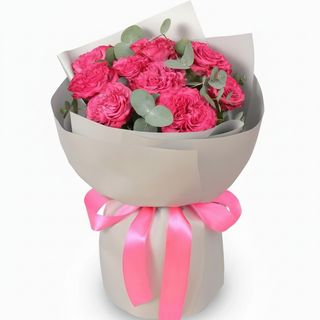 Букет з 9 троянд Кантрі Блюз