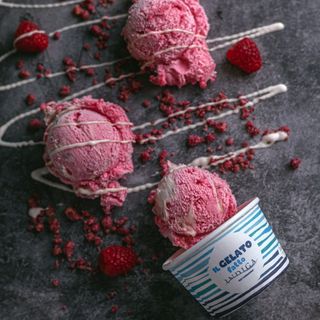 3 palline in coppetta