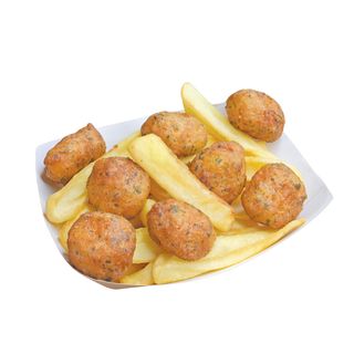 Хрупкави Аранчини с Домат и Моцарела с Ароматни Картофки /чеснов сос/