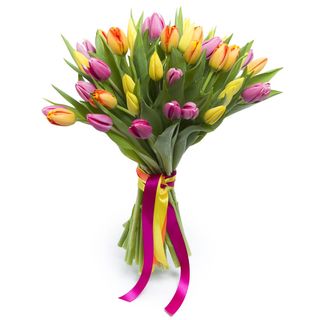 Buchet lalele multicolore