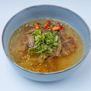 Суп острый с говядиной