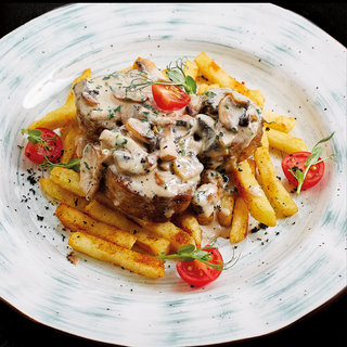 Фри с мясом