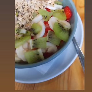 Papas de Aveia com Kiwi