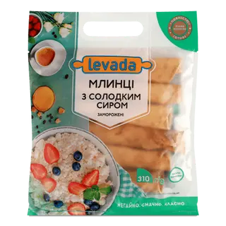 Млинці «Левада» з солодким сиром (310г)