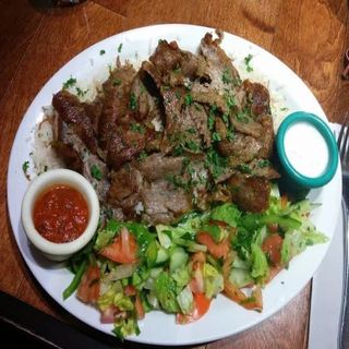 Plato Ternera con Arroz,