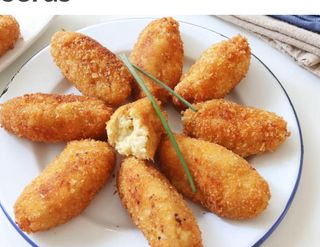 Tapa De Croquetas Tabla De Jamón Ibérico (8 Uds.)