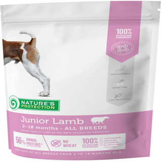 Natures Protection Junior Lamb all breeds 500г